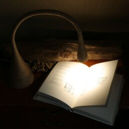 Flexible Desk Lamp - Japandi Night Light Modern Table Bedside Reading Adjustable - thumbnail 2