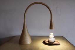 Flexible Desk Lamp - Japandi Night Light Modern Table Bedside Reading Adjustable - thumbnail 1