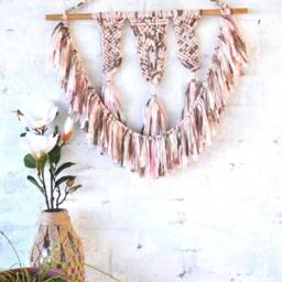 Nursery Macrame Wall Decor Bohemian Style - thumbnail 3