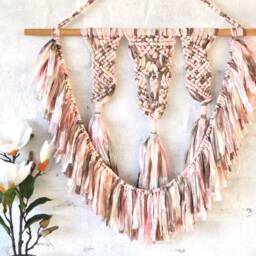 Nursery Macrame Wall Decor Bohemian Style - thumbnail 4