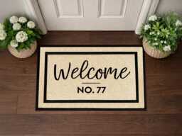 Elevate Your Entryway Personalized New Home Doormat - thumbnail 1