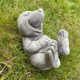 Mole Stone Garden Statue - Outdoor Animal Sculpture Decoration Farm Ornament - thumbnail 3