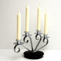Unique 4 Candlestick Holder, Candelabra - thumbnail 3