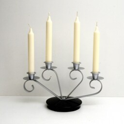 Unique 4 Candlestick Holder, Candelabra - thumbnail 2