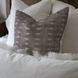stone Pattern Cushion Cover in Cotton 45x45cm - 18x18Inch - thumbnail 4