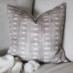 stone Pattern Cushion Cover in Cotton 45x45cm - 18x18Inch - thumbnail 3
