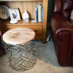 stool Celtic Band Knot Furniture Office Chair Small Seat Reading For Living Room - thumbnail 3