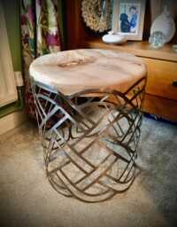 stool Celtic Band Knot Furniture Office Chair Small Seat Reading For Living Room