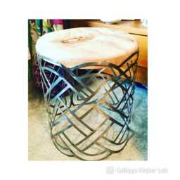 stool Celtic Band Knot Furniture Office Chair Small Seat Reading For Living Room - thumbnail 2