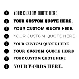 Custom Quote Printable, Text Print, Wall Art, Personalised Poster, Gallery Wall, Typography A3 A4 A5, Gift - thumbnail 3