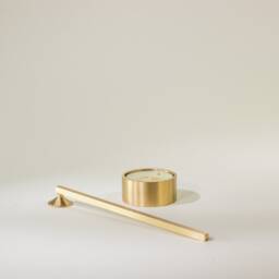 Brass Tealight Holder Set Of 5, Modern Votive Candle Decor - thumbnail 4