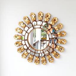 "Peruvian Mirrors ""Rosa 50cm" - thumbnail 1