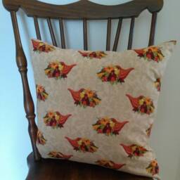 Small Conrnucopia Print Pillow Covers 16 X - Set Of 2 - thumbnail 2