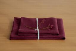 Linen Towel Set Of 2 Hand & Body, Washed - thumbnail 1