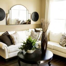 "Art Deco Over Mantel British Handcrafted Wall Mirror " - thumbnail 3