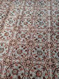 Indian Handblock Kantha Quilt Beautiful Piece Indian Handmade Kantha Quilt , Kantha Bedspread Size Multi - thumbnail 1