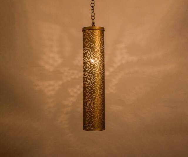 Long Pendant Light, Handmade Moroccan Light, Hanging Lamp , Lampshades Lighting, New Home Decor Ceiling Shade - image 1