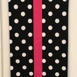 Black/White Polka Dot Cute Door Curtain - thumbnail 2