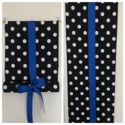 Black/White Polka Dot Cute Door Curtain - thumbnail 3