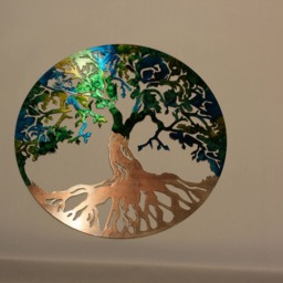 Tree Of Life, Copper Metal Wall Art, Urban Lasercut, Lasercut Art - thumbnail 2