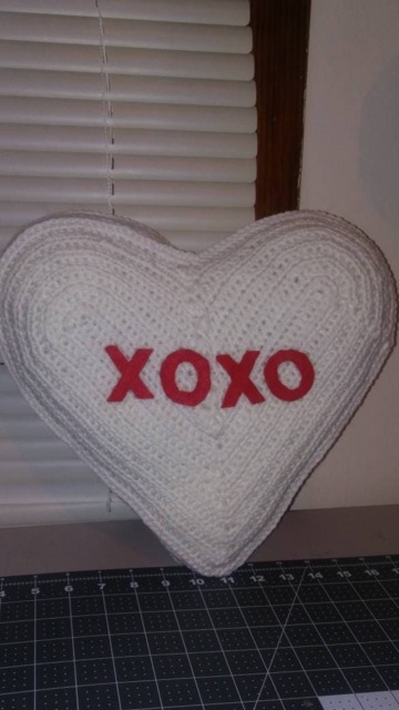 Conversational Heart Pillow