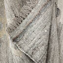 Tribal Runner Rug, Handmade Artisan Afghan Turkish Aztec Navajo Natural Kilim Rug 393x78 cm - thumbnail 3