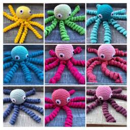 Octopus, Crocheted, For Babies, Premature Everyone - thumbnail 2