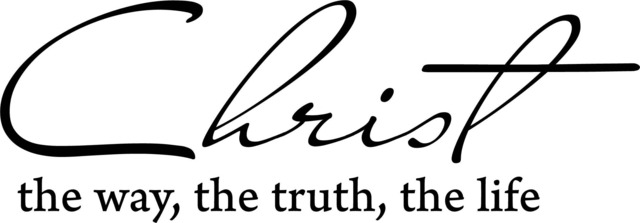 Christ The Way Truth Light Printable Wall Art
