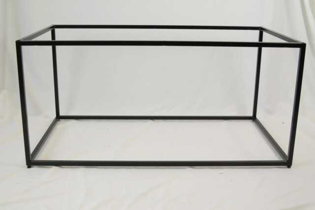 Coffee Table Cubus Table Frame 90x50x43 cm, Black - image 1