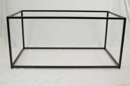 Coffee Table Cubus Table Frame 90x50x43 cm, Black - thumbnail 1