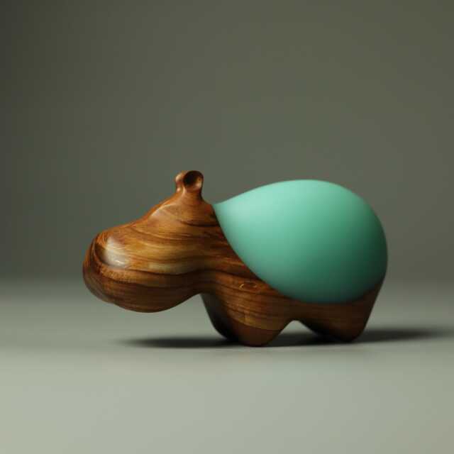Duo Hippopotamus Sculpture - 23 - image 1