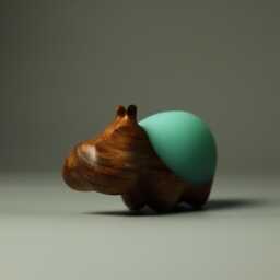 Duo Hippopotamus Sculpture - 23 - thumbnail 2