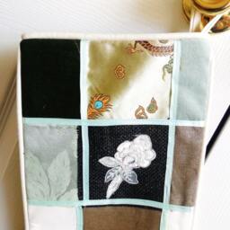 Christmas Stocking...patchwork Style...elegant Shabby...unique Gift - thumbnail 3
