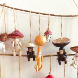 Set Of Three Handmade Ooak Mushroom Littles. You Choose Which - thumbnail 2