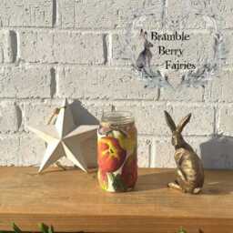 Emma Bridgewater Recycled Jam Jars Make Great Vases Lots Of Designs To Choose Summer Fruits Lemons Strawberry Oranges Apples - thumbnail 2