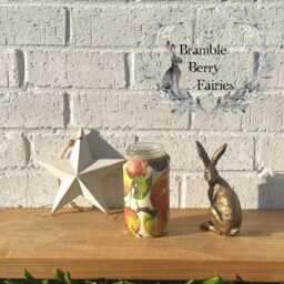 Emma Bridgewater Recycled Jam Jars Make Great Vases Lots Of Designs To Choose Summer Fruits Lemons Strawberry Oranges Apples - thumbnail 3