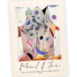 Paul Klee Persische Nachtigallen Persian Nightingales 1917 Print A3 A4 Framed Or Unframed Decorative Wall Art - thumbnail 2
