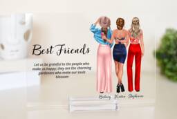 Birthday Best Friend Gift, Print, 21st Birthday Gift For Her, Summer Idea, Friends, Gift, Friendship - thumbnail 1