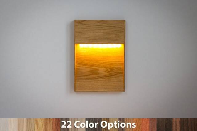 Led Wall Sconce Amberlight - Oak Light - image 1