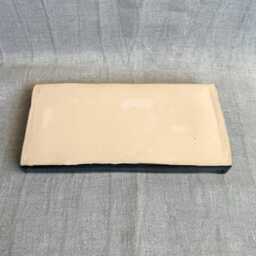 Rectangular Pen Tray, Jewelry Hand-Thrown - Unique Piece With Real Gold - thumbnail 4