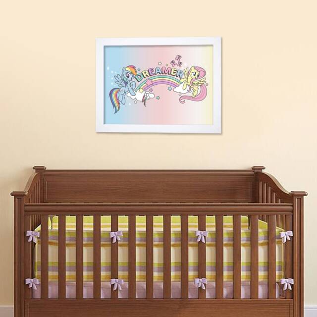 My Little Pony Print - Dreamer Rainbow Kids Wall Art Decor