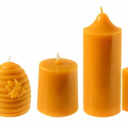 Cube Candle, Pure Beewax Handmade Candles, Natural Beeswax Gift Candles, Votive Candles - thumbnail 4