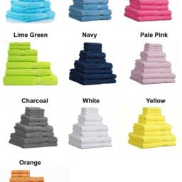 Personalised Swimming/Bath Towel Sheet Embroidered Unisex Boys Girls Children's Kids With Any Name + Stars 500Gsm - thumbnail 2