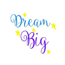 Dream Big Pillow Case - Many Color Option Available Upon Request - thumbnail 3