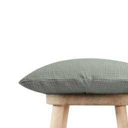 Muslin Pillowcase Sage Green - Gift Furnishings Interior - thumbnail 1