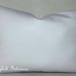 Hi-Quality Handmade Semi Pu Rectangle Cushion Cover Sofa Pillowcase - thumbnail 4