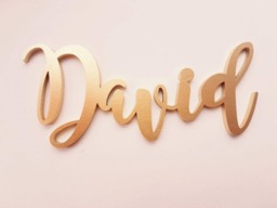 Gold Custom Name Sign. Personalized Baby Name. Baby Wall Decor. Insert Your Name - thumbnail 1