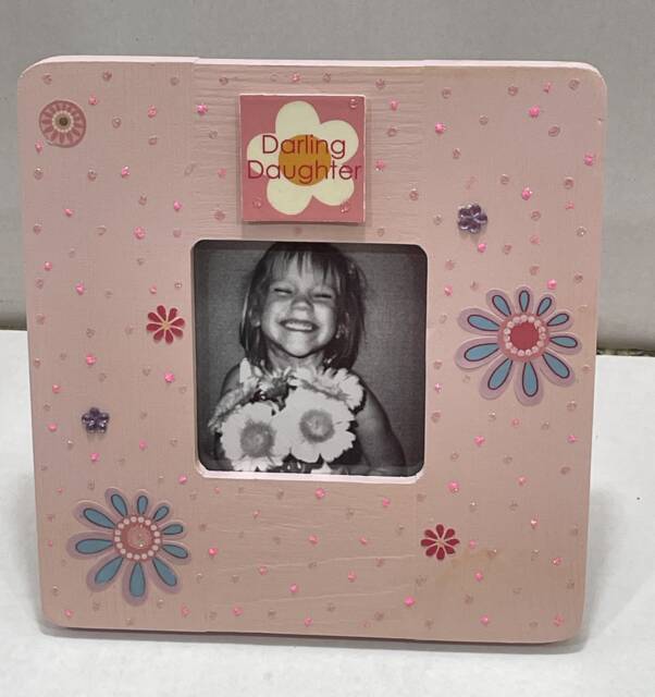Pink Darling Daughter Picture Frame - image 1