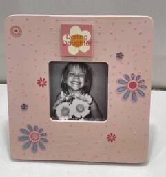 Pink Darling Daughter Picture Frame