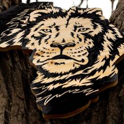 Africa Lion Wall Art - Home Decor Painting - thumbnail 4